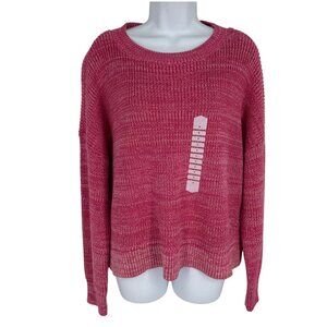 Duluth Trading Co Long Sleeve Crew Neck Heritage Shaker Stitch Sweater Size XL